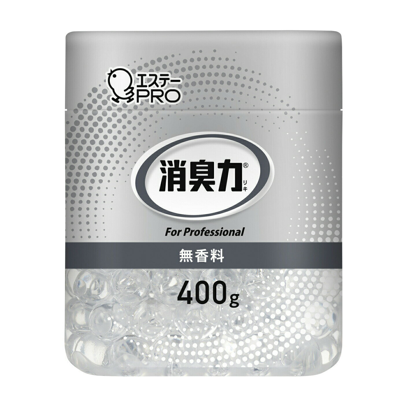 消臭力 業務用 ビーズタイプ 400G ホンタイ ムコウリョウ 消臭剤 25-2216-00 エステー