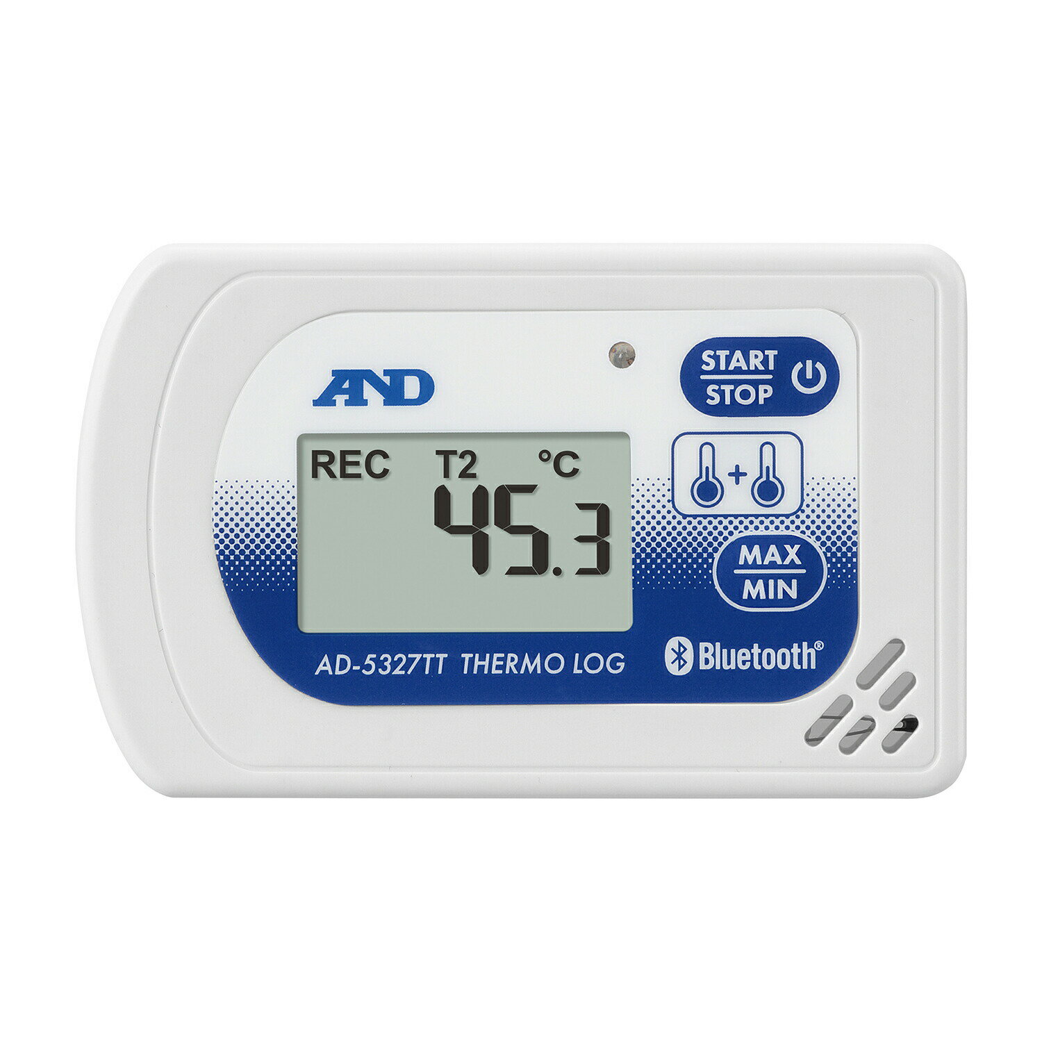 BLE温度・湿度データロガー AD-5327TT 温湿度計 25-2174-01 エー・アンド・デイ