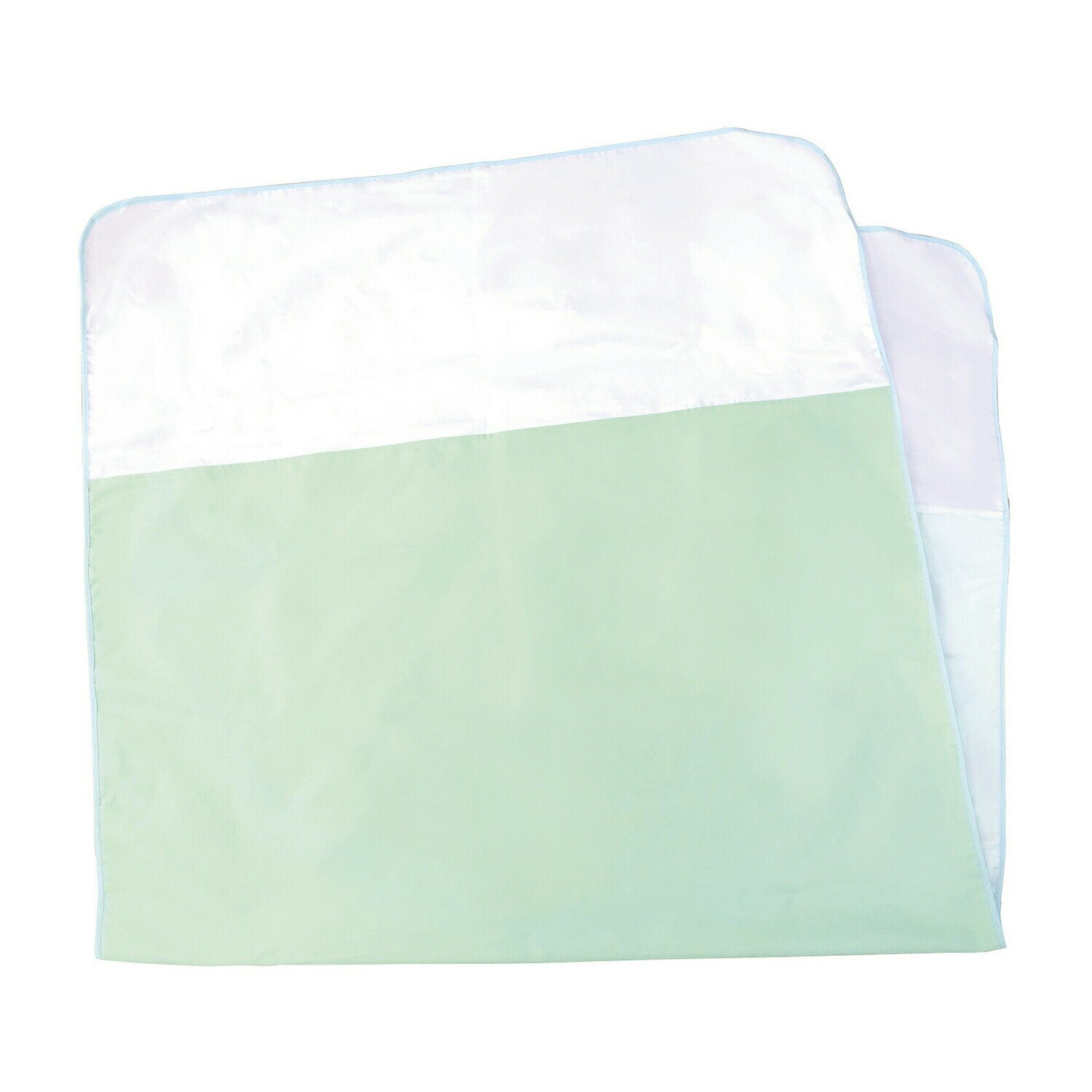 防水デニムシーツ グリーン 171X90CM 介護用シーツ 25-2166-01 マツハシ