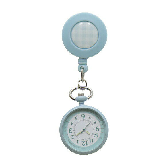 リールKC ナースウォッチ GY017-2 ブルー 25-2523-01 フィールドワーク