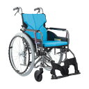 車いす モダン Aスタイル KMD-A22-40-M/SR アルミ製 25-2358-00 カワムラサイクル