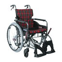 車いす モダン Aスタイル KMD-A22-40-M/SR アルミ製 25-2358-00 カワムラサイクル