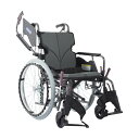 車いす モダン Bスタイル KMD-B22-40-M/SR アルミ製 25-2358-01 カワムラサイクル