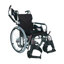 車いす モダン Bスタイル KMD-B22-40-M/SR アルミ製 25-2358-01 カワムラサイクル