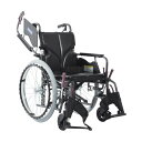車いす モダン Bスタイル KMD-B22-40-M/SR アルミ製 25-2358-01 カワムラサイクル