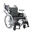 車いす モダン Cスタイル KMD-C22-40-M/SR アルミ製 25-2358-02 カワムラサイクル