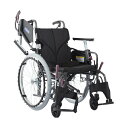車いす モダン Cスタイル KMD-C22-40-M/SR アルミ製 25-2358-02 カワムラサイクル