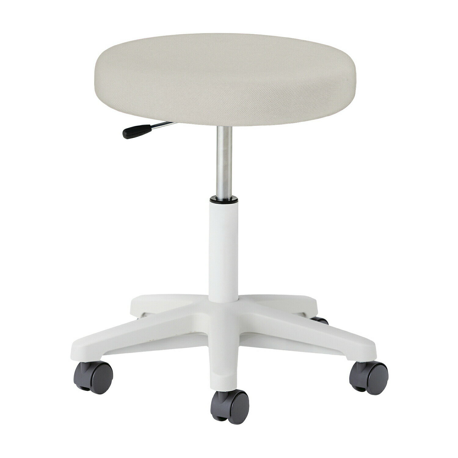 マツヨシ ナースチェア ハイタイプ MY-N3250R セナシ 25-2565-02 マツヨシ