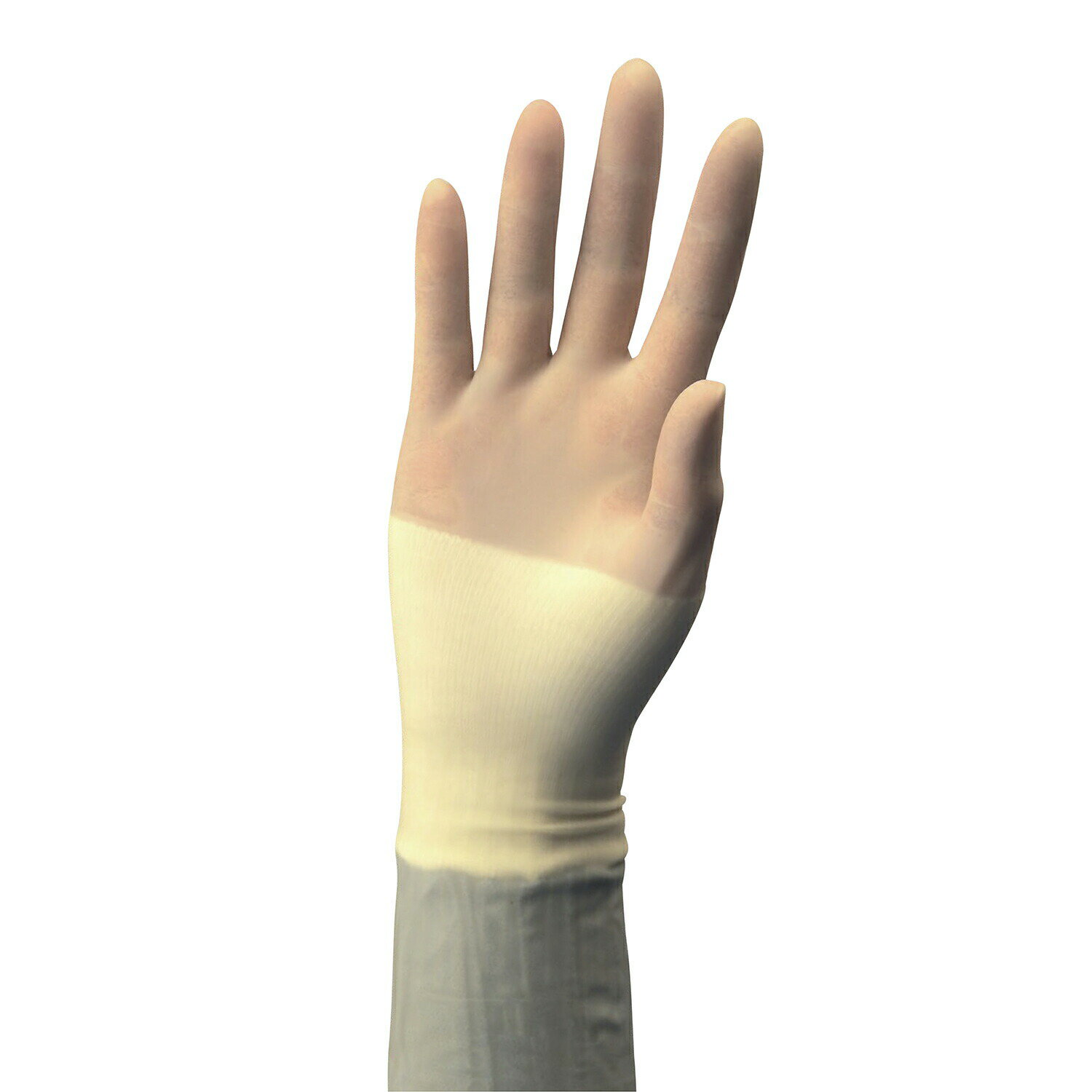 ●手にやさしい合成ゴム製手袋です。●あらゆる種類の症例で使用可能な設計です。●手袋の内側は、手荒れを防止する成分を配合しています。●袖口のめくれあがりを防止する加工を施しています。●親指や手のひらの動きを邪魔せず、疲労を感じさせない、手の解剖に基づくデザインです。●γ線滅菌済。●カラー：クリーム●サイズ：5.5●入数：50双●材質：ポリイソプレン（PI）ニューセラ?エモリエントコーティング承認・認証番号229ADBZI00090000松吉医科器械｜総合カタログ｜医療・介護・ドクター・ナース