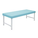 マツヨシ抗菌レザー診察台 MY-ABL304B ライトブルー 25-3272-12 マツヨシ 医療用品 診察ベッド 病院備品 施設用品 レザー仕様 滅菌 清潔保持 医療器具 介護用品 プロ仕様