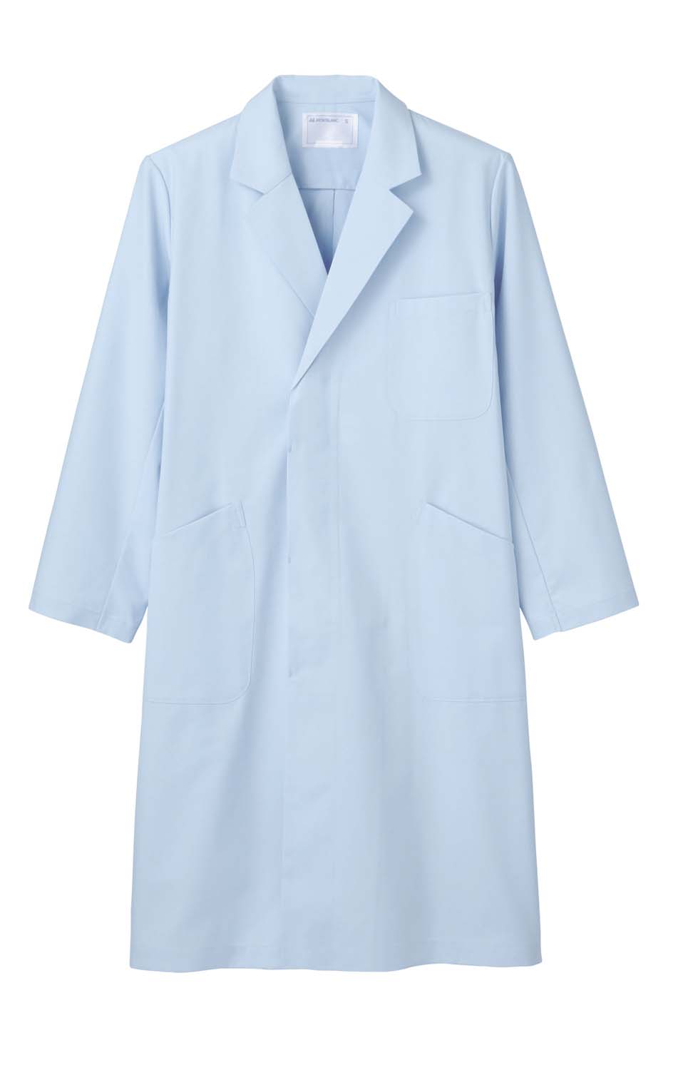 ドクターコート(メンズ長袖シングル) 71-663 住商モンブラン 医療用 病院 介護 ナース ドクター 看護師