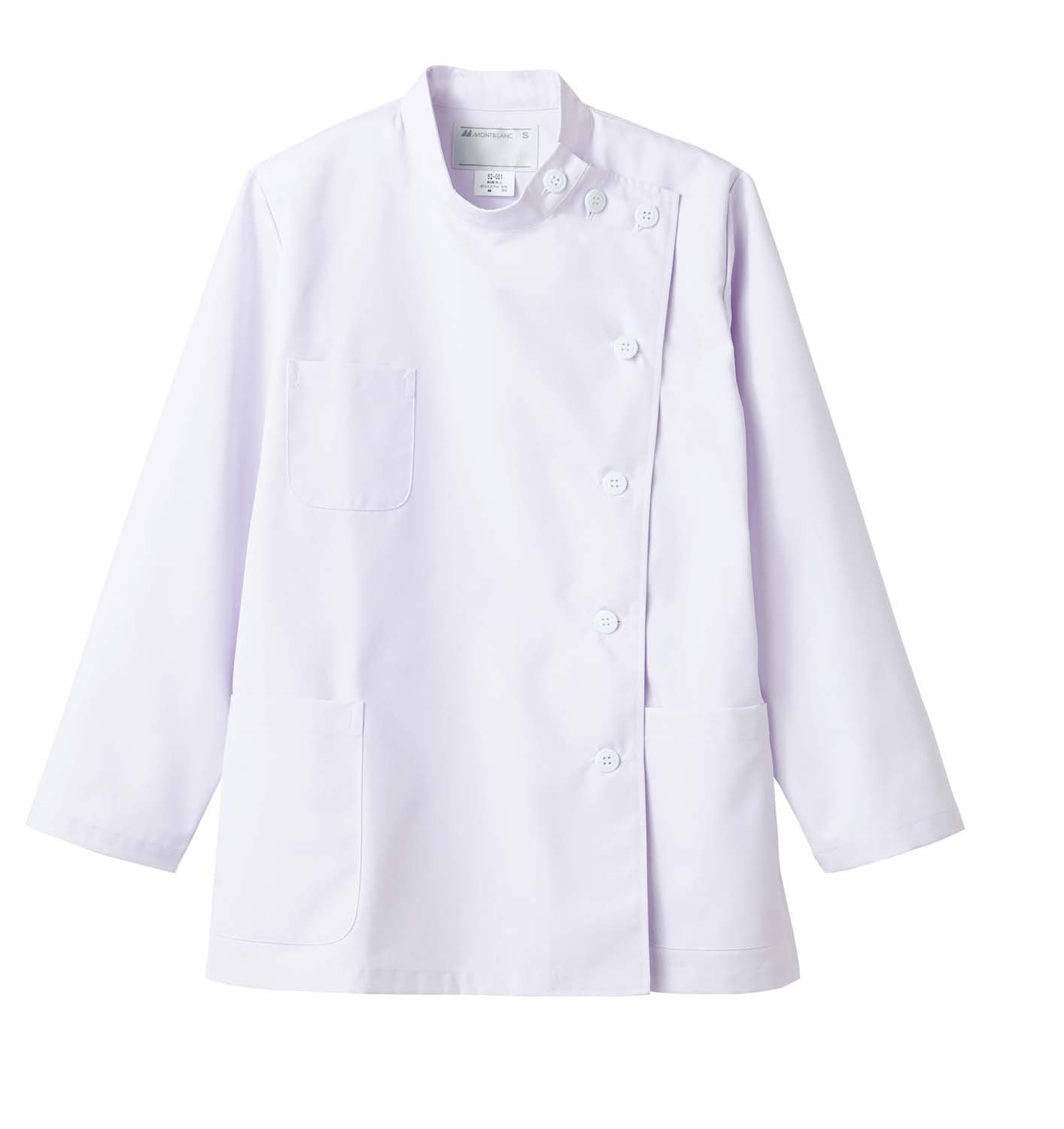 ケーシー（レディス・長袖） 52-001 住商モンブラン 医療用 病院 介護 ナース ドクター 看護師