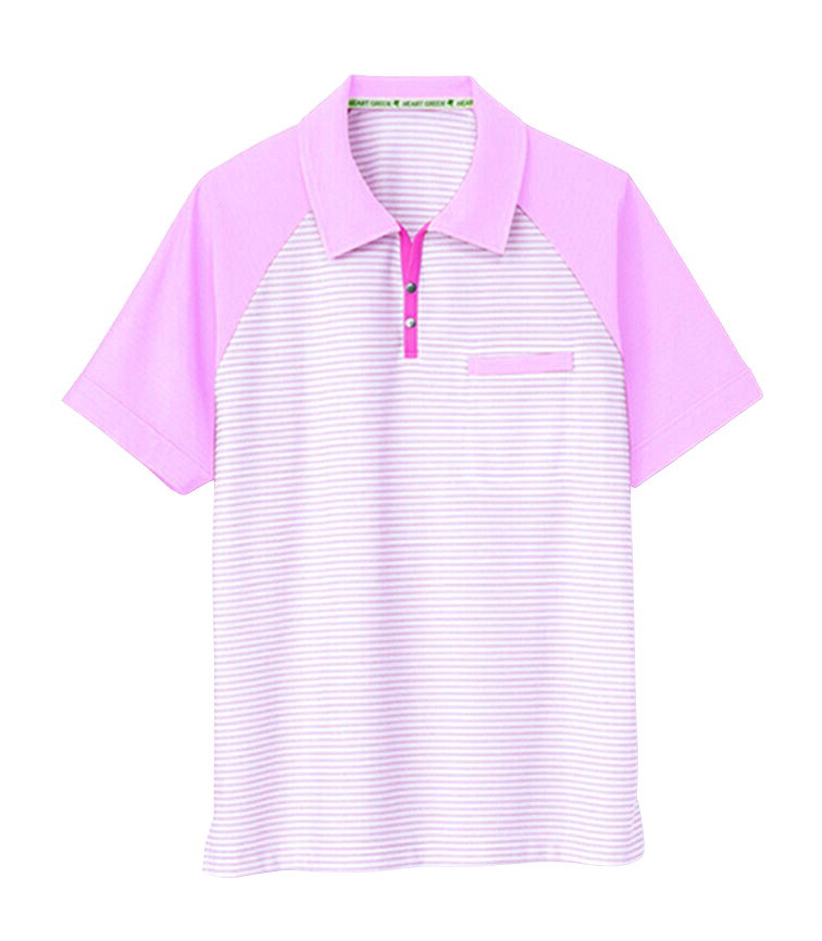 半袖プルオーバー 男女兼用 HM2299-9 クランベリーピンク カーシーカシマ