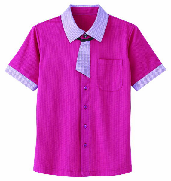 半袖ニットシャツ 男女兼用 HM2629-9 バラエン カーシーカシマ