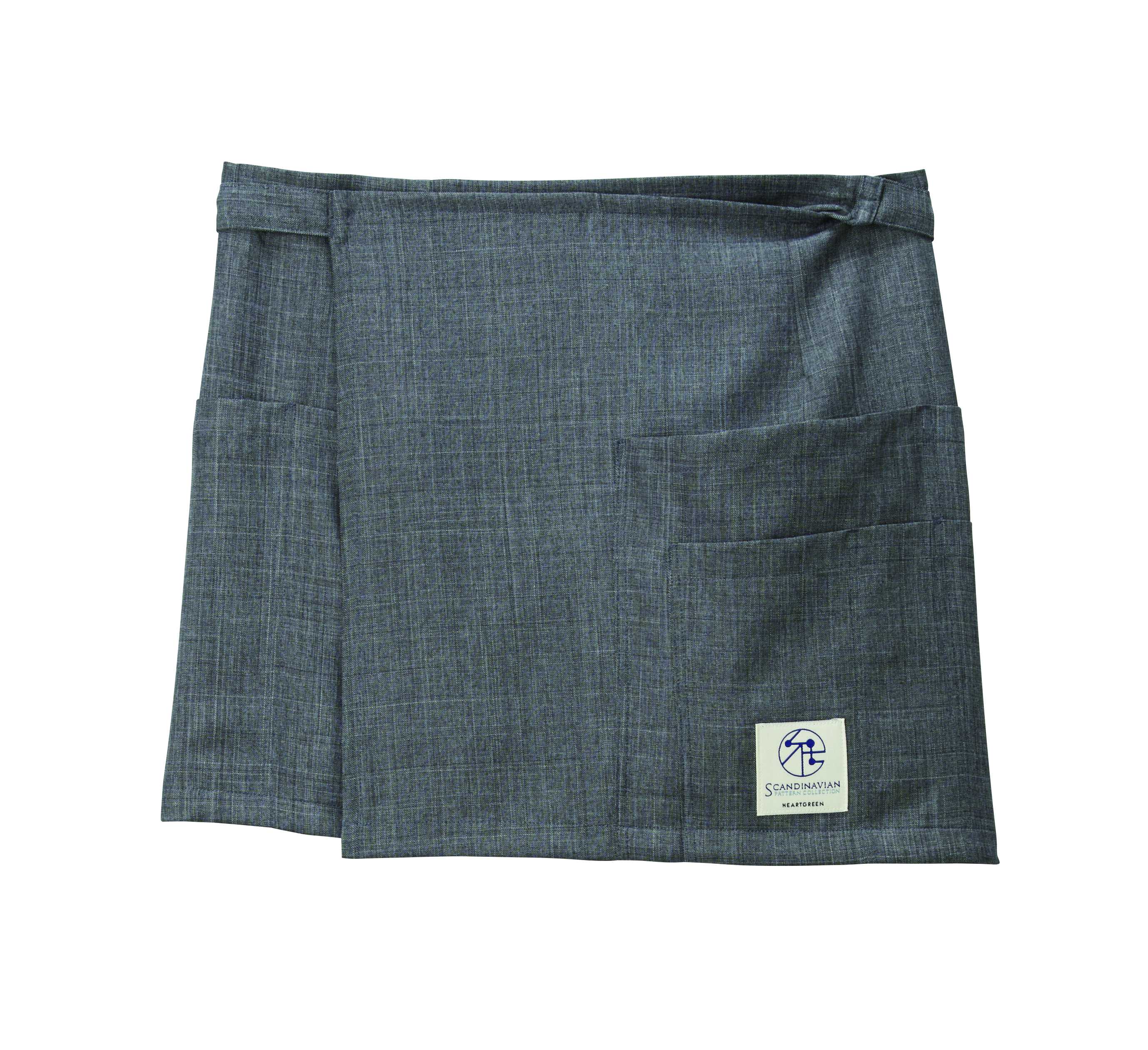 腰エプロン 男女兼用 HAE013-5 フィヨルドグレー カーシーカシマ