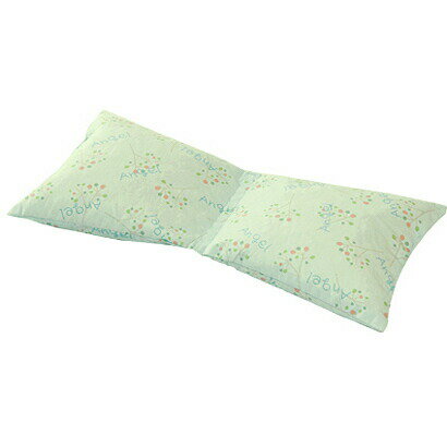 通気ビーズクッション 台形（小） グリーン 1635（380X200X40MM） 1個 日本エンゼル 23-2429-1001