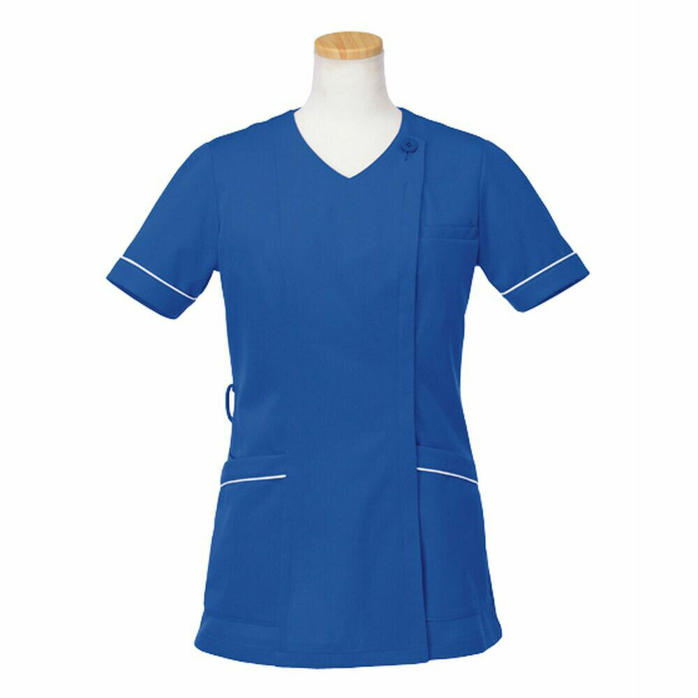 半袖スクラブジャケット M R8747（ローズ） 1枚 ヤギコーポレーション 24-7002-0302