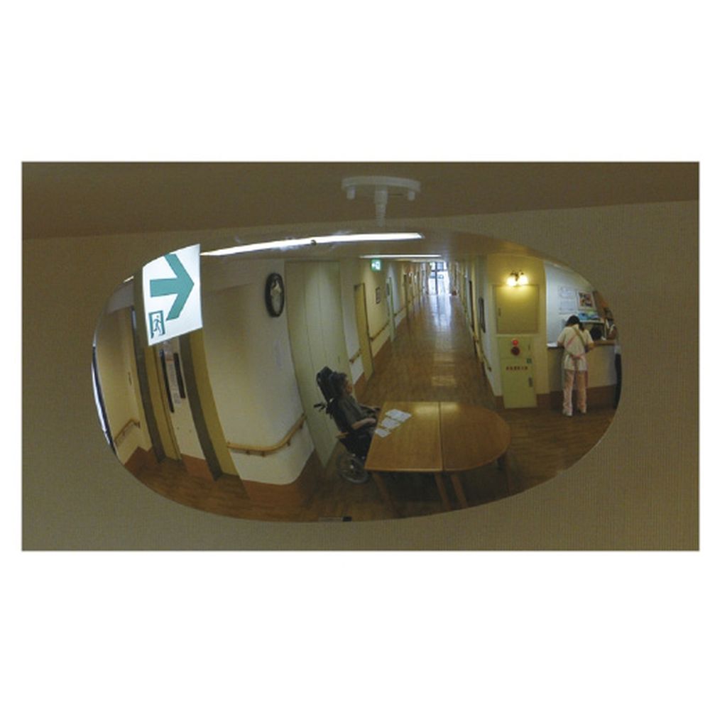 安全ミラー スーパーオーバル SF55（550X275MM）