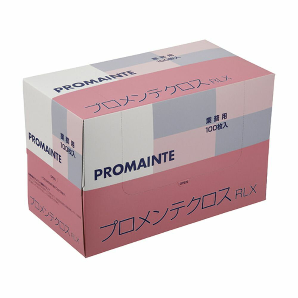 プロメンテクロス（ピンク） RLXP（30X60）100マイX6ハコ 1梱 明星産商 24-7093-01 ミクロファイバー ..