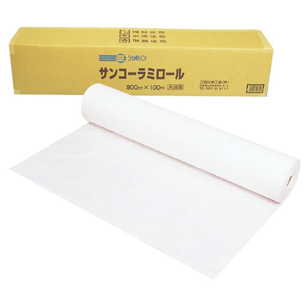 サンコーラミロール（ミシン目入り） 90CMX100M 1本 三興化学工業 07-4705-01