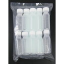 投薬瓶PPB（未滅菌）少数包装 キャップ：赤 60CC（10ポンイリ） 1袋 エムアイケミカル 08-2850-2205