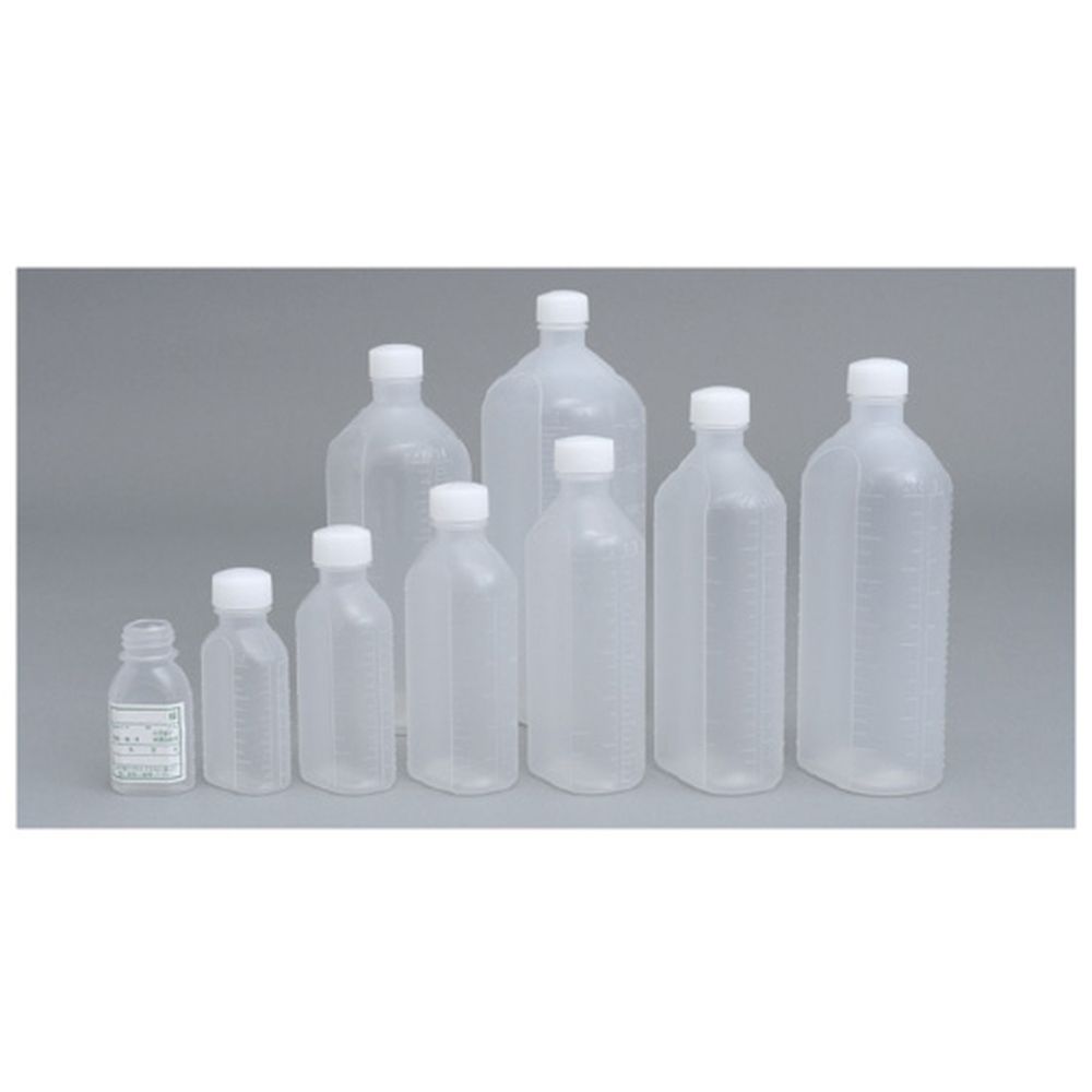 投薬瓶PPB（未滅菌） キャップ：黄 500CC（50ポンイリ） 1梱 エムアイケミカル 08-2850-0804