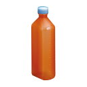 投薬瓶PPB茶(未滅菌) キャップ:青 300CC(50ポンイリ) 1梱 エムアイケミカル 08-2860-0502