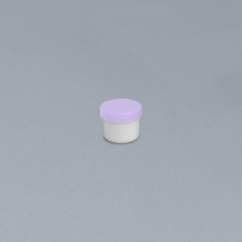 軟膏容器プラ壷A-4号（未滅菌） キャップ：フジ 33CC（50コイリ） 1箱 エムアイケミカル 08-2975-0409