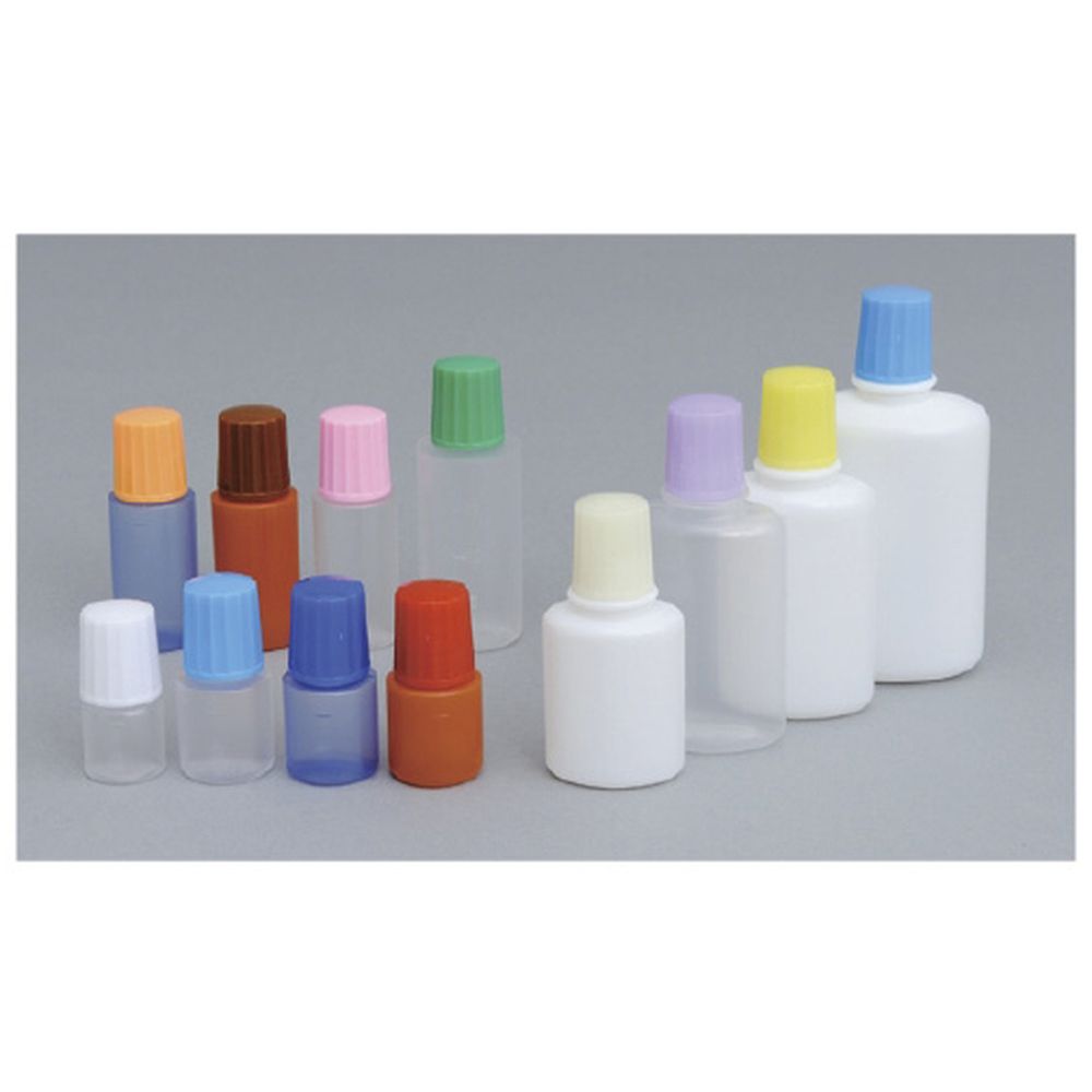 点滴容器ノーベル0号（未滅菌） キャップ：赤 3CC（100ポンイリ） 1袋 エムアイケミカル 08-3030-0005