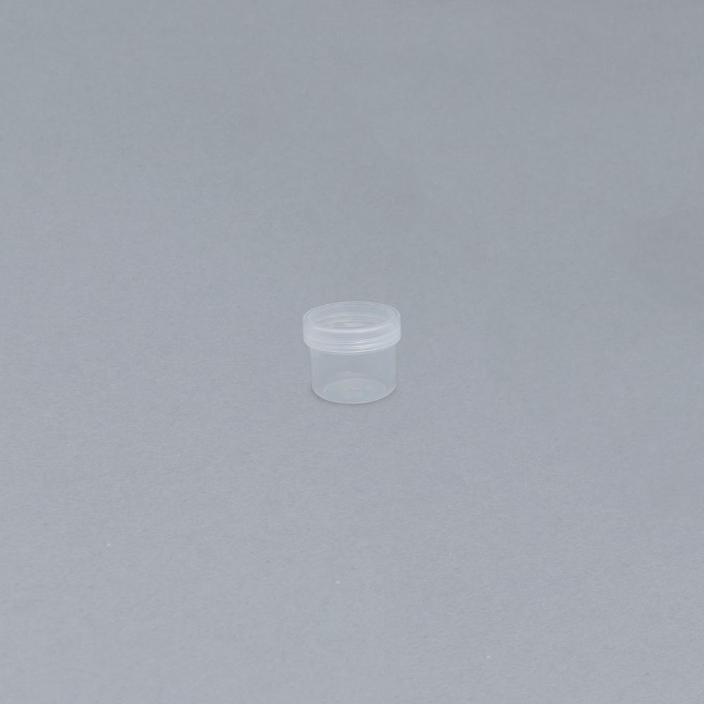 軟膏容器プラ壷A-4（未滅菌）透明 33CC（50コイリ） 1箱 エムアイケミカル 19-7350-04