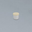 軟膏容器プラ壷N-4号(未滅菌) キャップ:クリーム 39CC(50コイリ) 1箱 エムアイケミカル 23-6687-0207