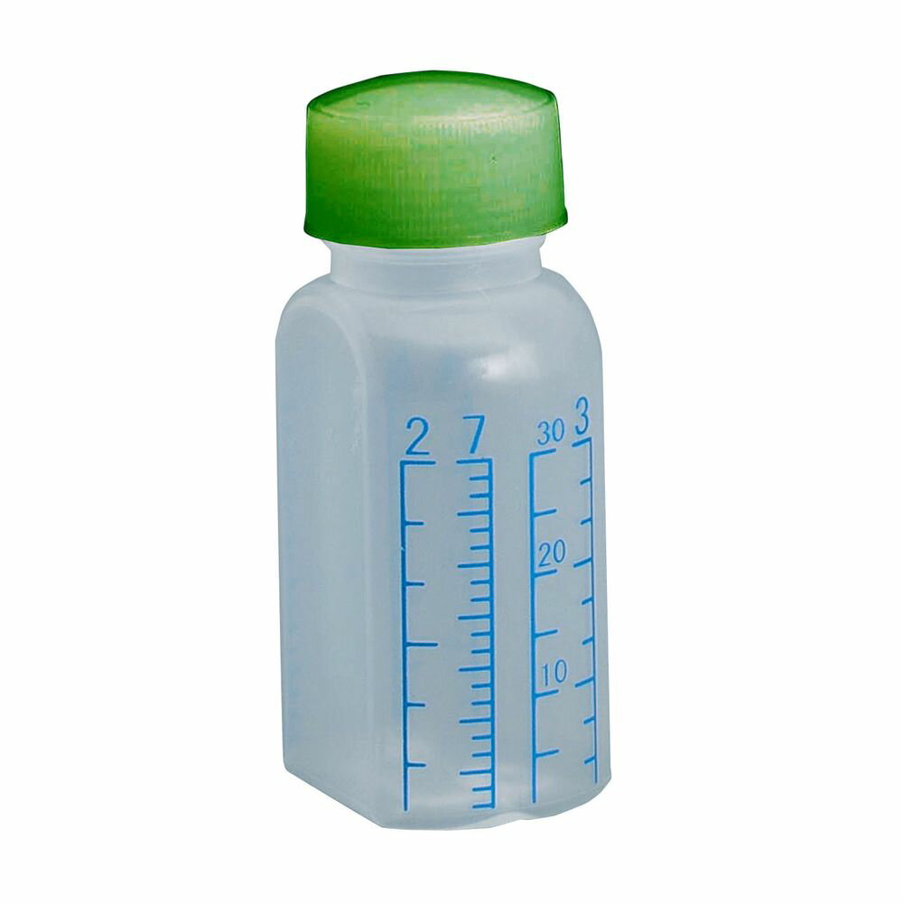 投薬瓶プリントボトル（滅菌済） キャップ：緑 30CC（20ポンイリ） 1袋 エムアイケミカル 23-7917-0403