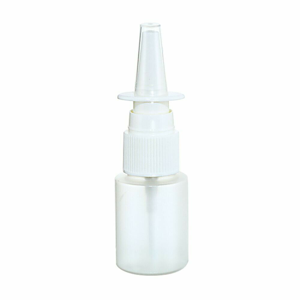 ミストボトル（鼻用）半透明・未滅菌 20ML（10ポンイリ） 1袋 金鵄製作所 24-6287-00