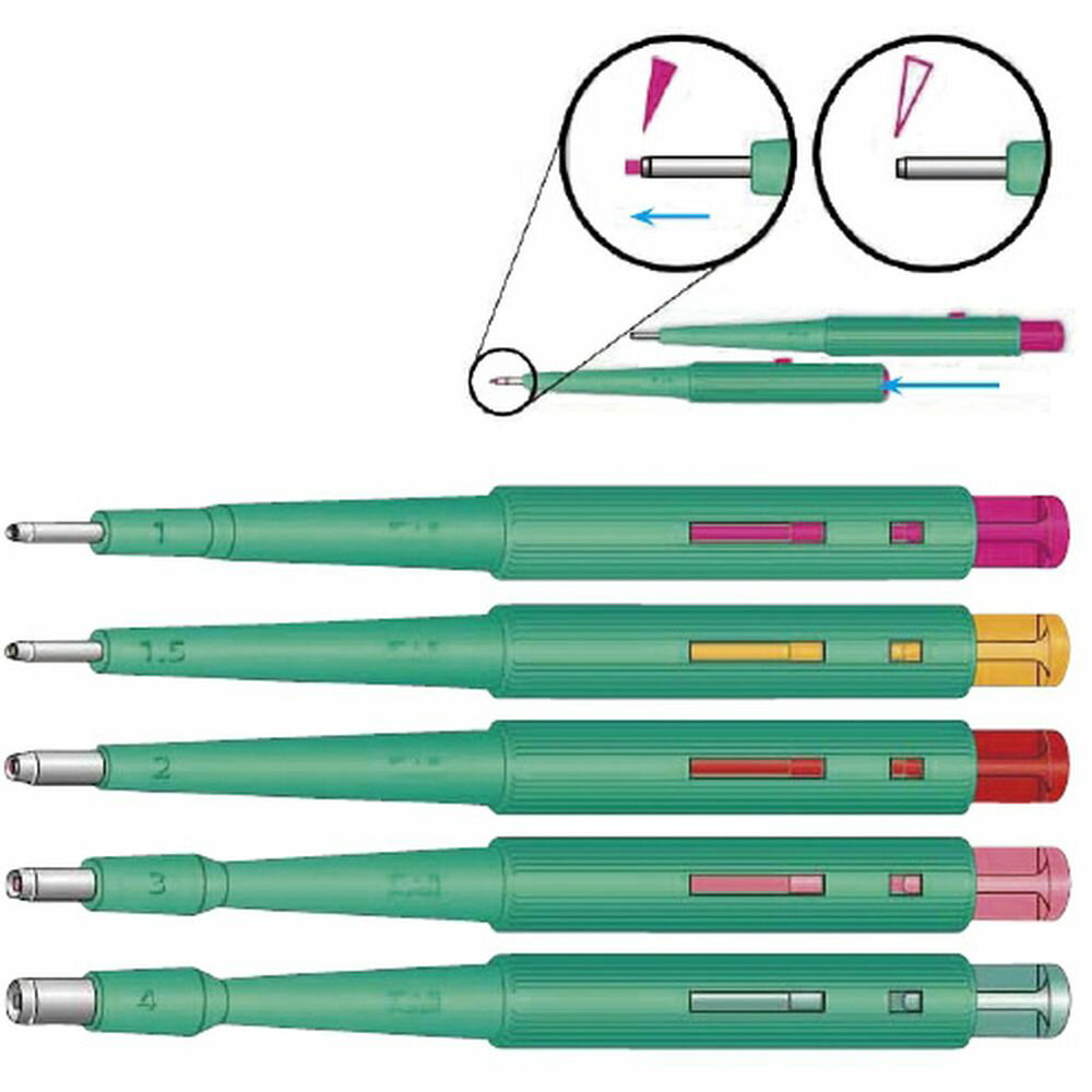KAI生検トレパン（プランジャー付） BPP-15F（1．5MM）20ホンイリ 1箱 カイインダストリーズ 23-6065-01※使用予定施設をご連絡ください※