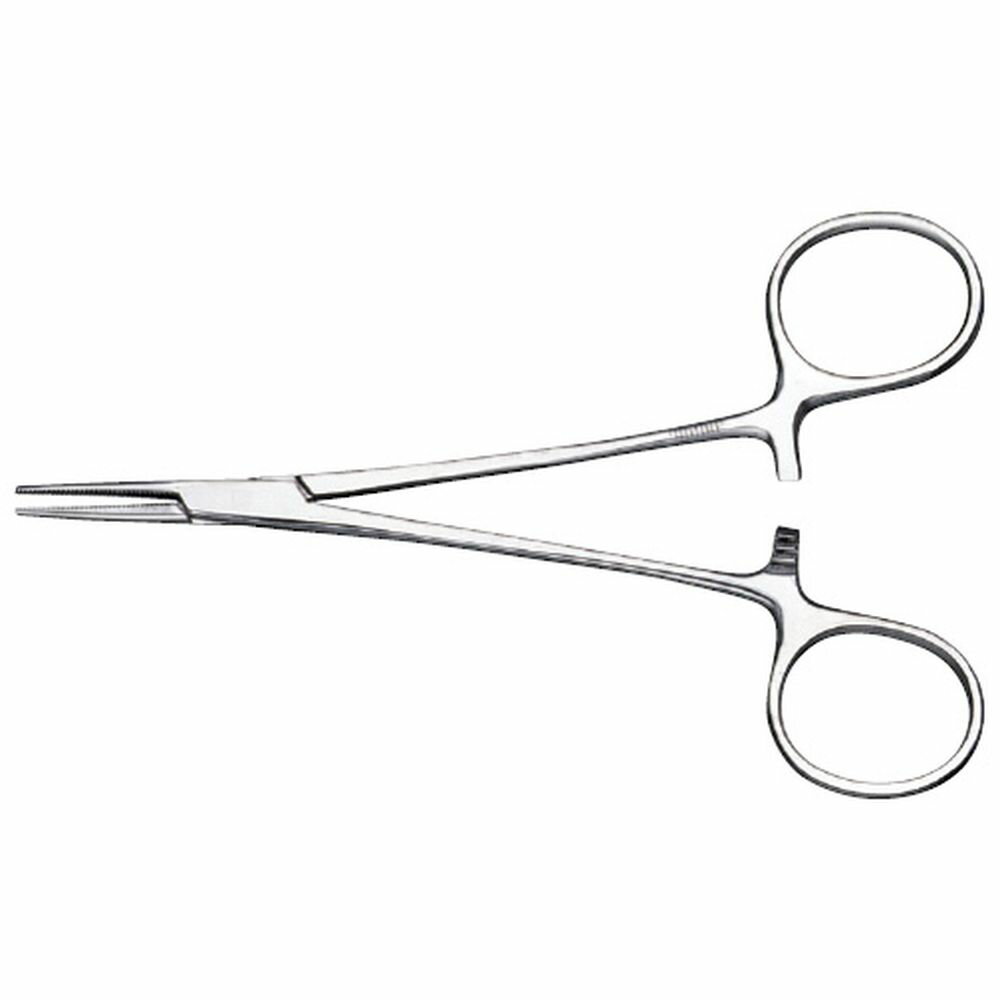 マイスコ止血鉗子（モスキート）直・無 MY-9207AB（125MM）BOX 1本 松吉医科器械 05-2161-01