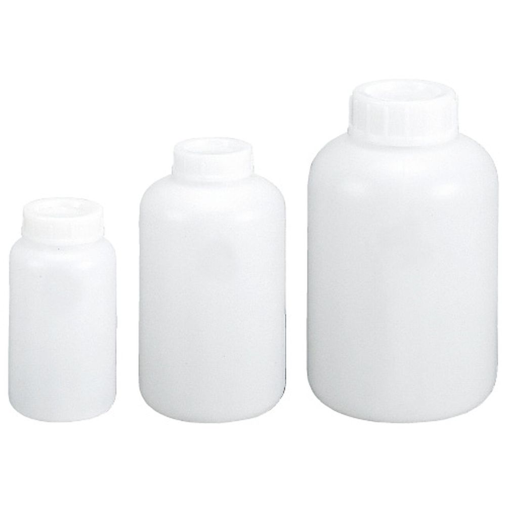 ポリ瓶（広口）白 100CC 1本 コクゴ 08-2785-03