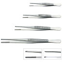 ピンセット 併式・細筋・無鈎 180MM 1本 メドライフ 22-2256-02 精密工具 ステンレス 耐久性 手作業工具 ツール 電子部品 手芸 修理用具 精密作業 ハンドツール メンテナンス用具
