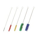 HPミニパイプブラシ(φ5mm) レッド 1個 高砂 24-7159-0002
