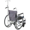 車いす用ガートル棒セット(取り外し式 KF-13 1式 日進医療器 23-7115-05
