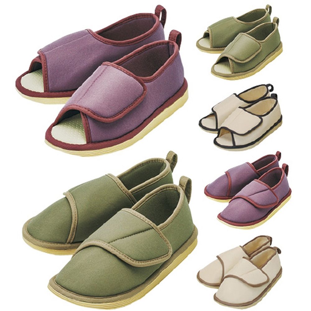 転倒予防シューズ（つま先つき） ブラック L（24．0-25．5CM） 1足 竹虎 24-4013-0204