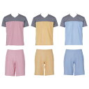 入浴介護Tシャツ オレンジ 403340(L) 1枚 フットマーク 24-4897-0104
