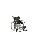 車いす(自走用・アルミ製)背固定式 KV22-40N 1台 カワムラサイクル 24-7622-00