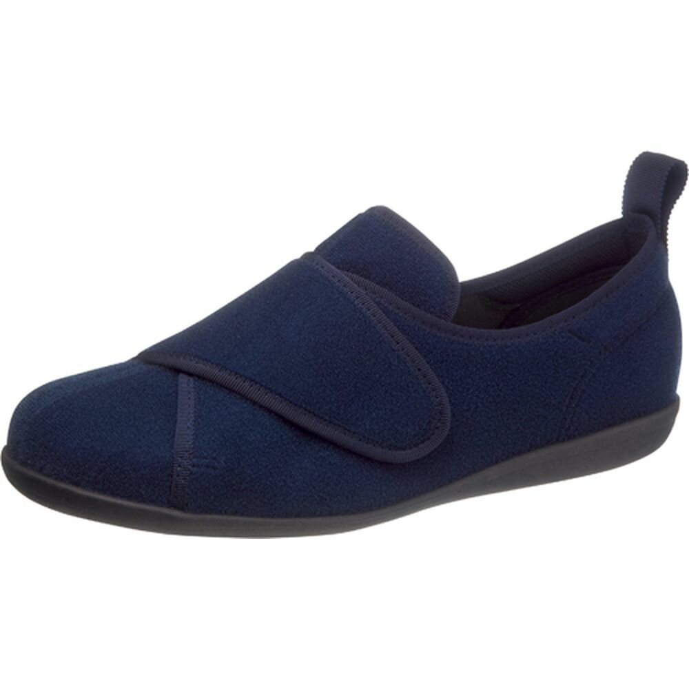 快歩主義 L141RS LL KS23603（ネイビーパイル） 1足 アサヒシューズ 24-7648-0105