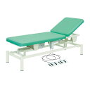 電動診察台(2M電動ベッド) ビニルレザーライトグリーン TB-949(W70XL180CM) 1台 高田ベッド製作所 20-3740-0005