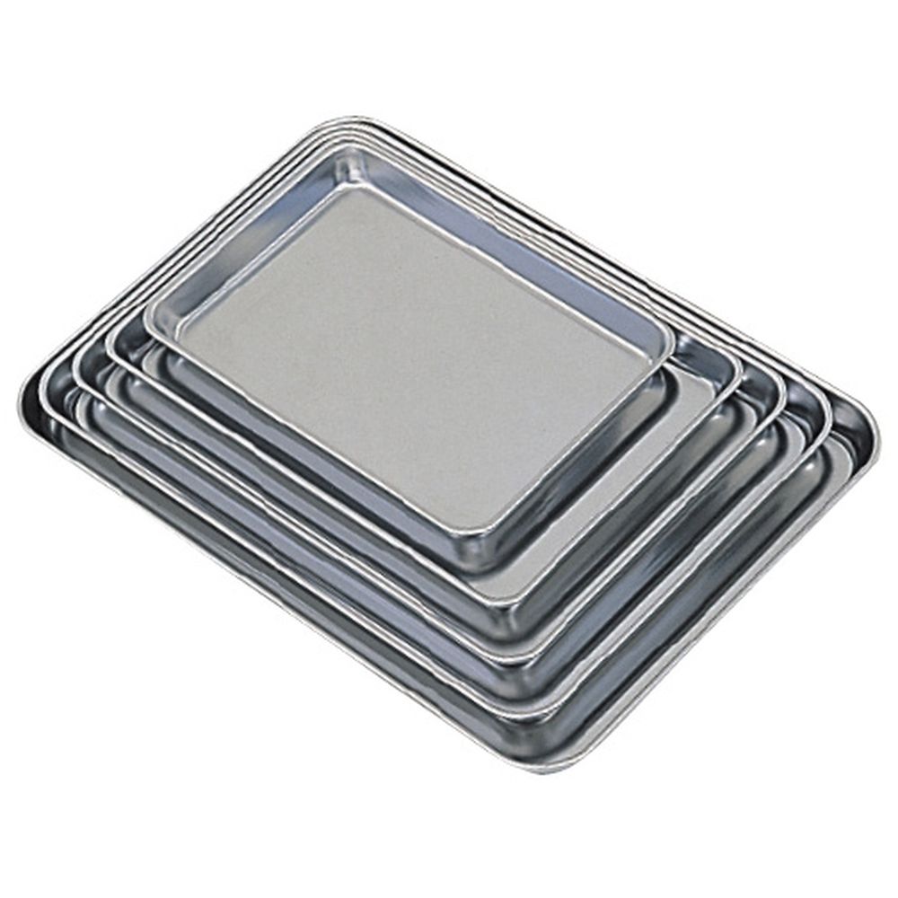 浅型バット（ケーキバット）11吋 285X205X17MM 1枚 ウルシヤマ金属工業 03-3075-04