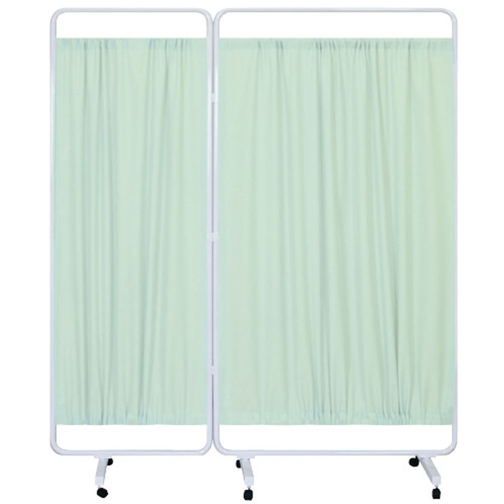 マイスコ衝立（組合）H1600mmブルー MY-TP96L（90＋60CM） 1台 松吉医科器械 24-5612-0002