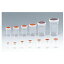 スチロール瓶 透明（押込蓋） フタ：オレンジ（基本色） SP-11（200CC） 1本 シント―化学 10-2591-1001