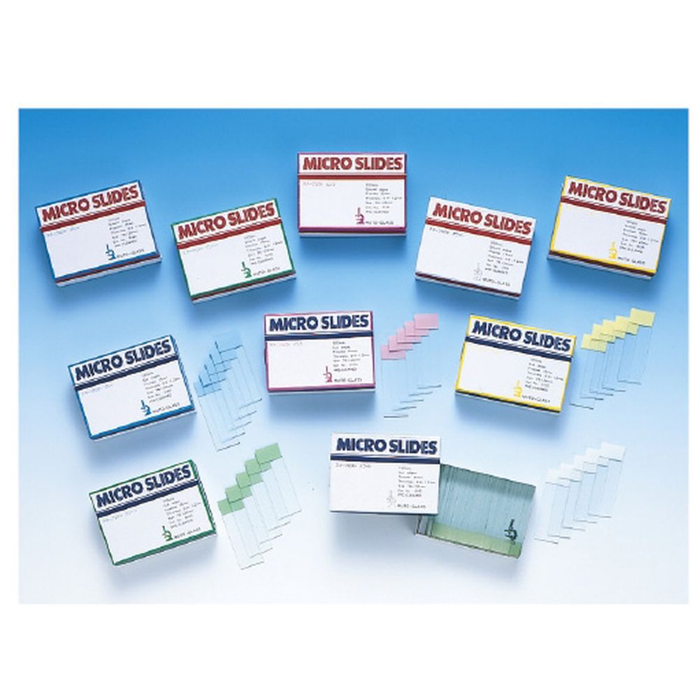 スライドグラス スターフロスト水切放 5255（100マイ）グリーン 1箱 武藤化学 10-2756-09