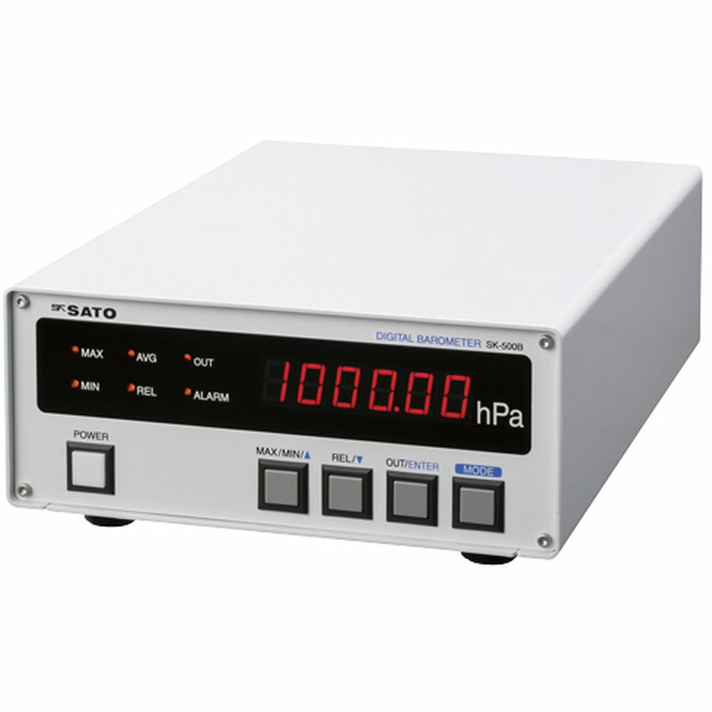 デジタル気圧計 SK-500B 1個 佐藤計量器製作所 24-6272-00
