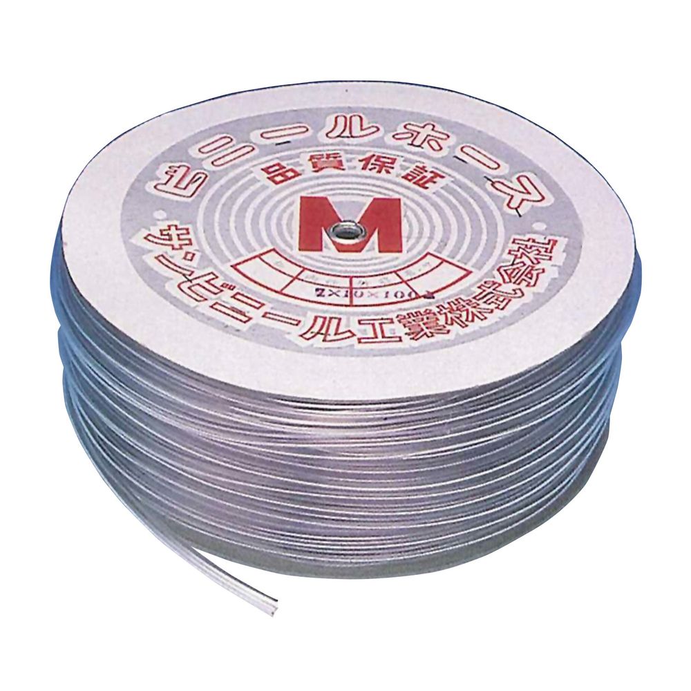 ビニールチューブ 5X7MM（200M） 1巻 サンビニール工業 22-2000-04 耐久性 耐油性 PVCチューブ 透明チューブ 柔軟性 給水チューブ 排水チューブ 空気圧チューブ 農業用チューブ 実験用チューブ